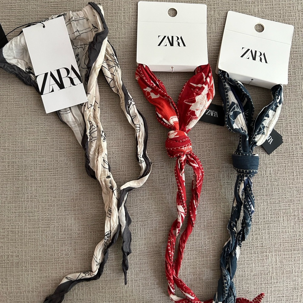 NWT Zara Bandanas